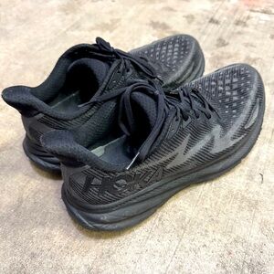 Hoka Clifton 9 Men’s Running Shoes Black Size 11